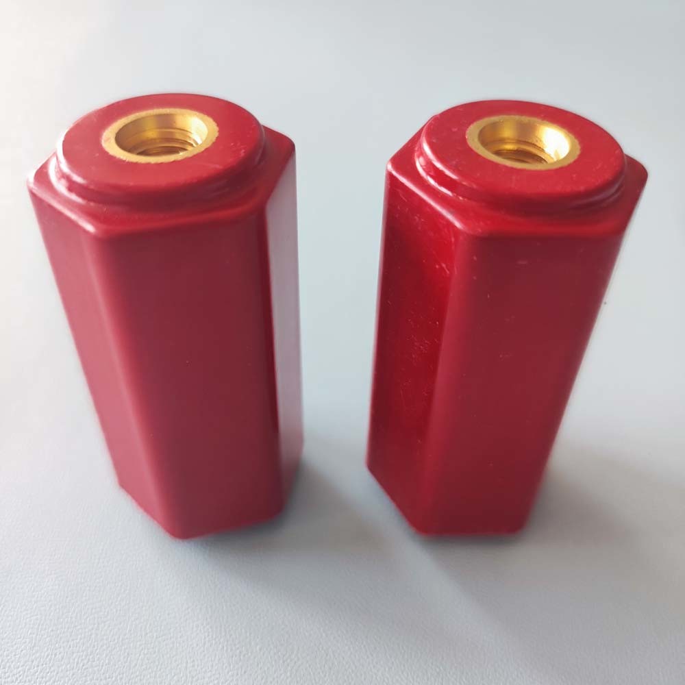 Hex M8 Standoff Spacer Brass M8X16-55MM High Voltage Reisitant Nylon Pillar