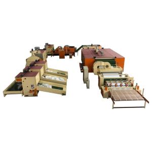 China 7000gsm Mattress Hard Stiff Wadding Production Line Plant wholesale