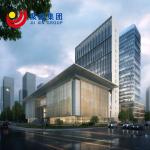 Reliable Prefab Warehouse Building Light Metal Sloping Roof