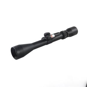 China 310mm Length Optical Hunting Scope 3-9x40 with Small Red Laser and 11mm/22mm Base Width wholesale