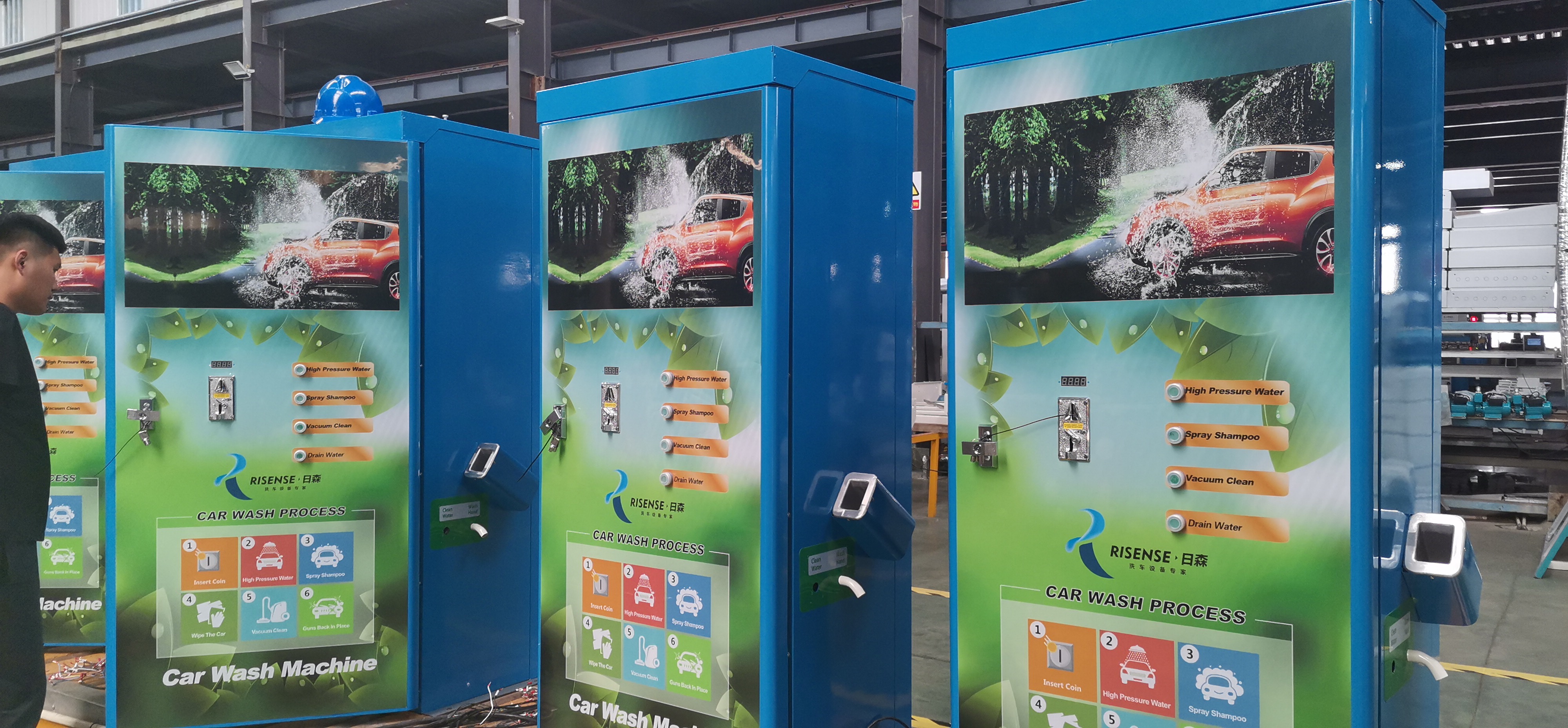 Hot Dip Galvanized Steel High Pressure Water Pre-Washing Car Wash Machine