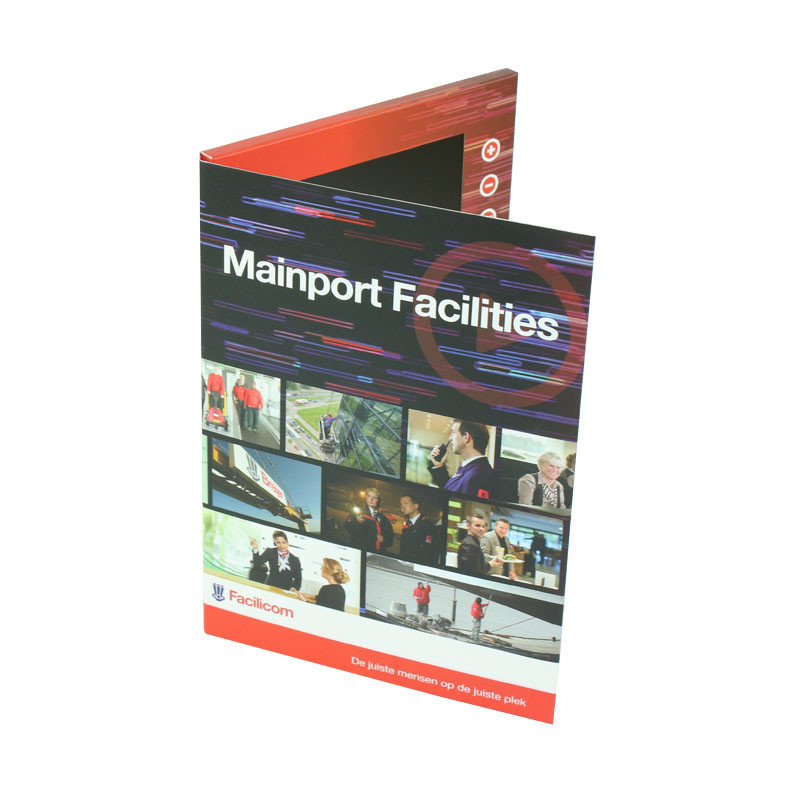 4.3 inch video brochure for event invitation,best video maketing tool video plus print