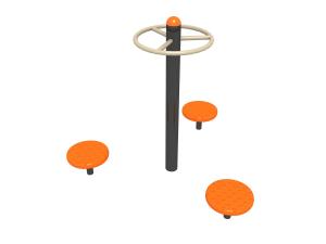 China Waist Twister Park Gym Equipment for Adult Body Building Outdoor/Indoor Gymnastic Exeicise wholesale