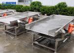 Energy Saving potato Processing Equipment , Vegetable Cleaning Equipment Simple