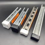 Customized PVC Plastic Strut Channel End Caps
