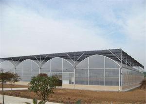 China Shouguan Plastic Film Greenhouse 150 / 200micro PE Film Covering Easy To Clean wholesale