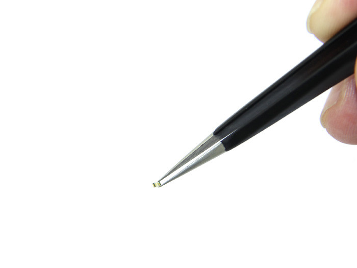 Length 110mm Electrostatic Discharge Tools Stainless Steel Material Straight Fine Tip