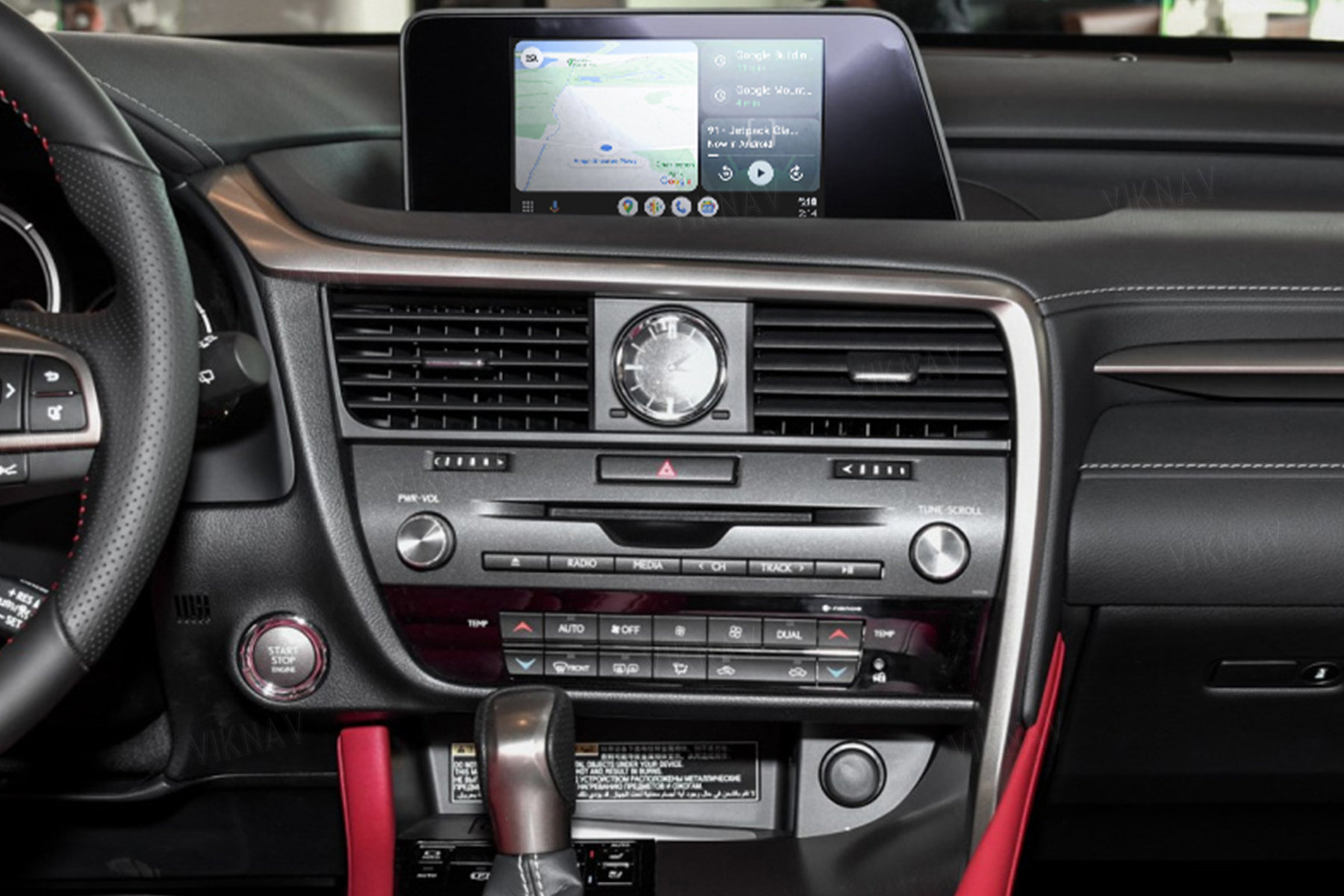 Viknav Fit For Original Car 8 Inch Screen Linux System For Lexus RX 2016 2017 2018 2019 Wireless Apple CarPlay