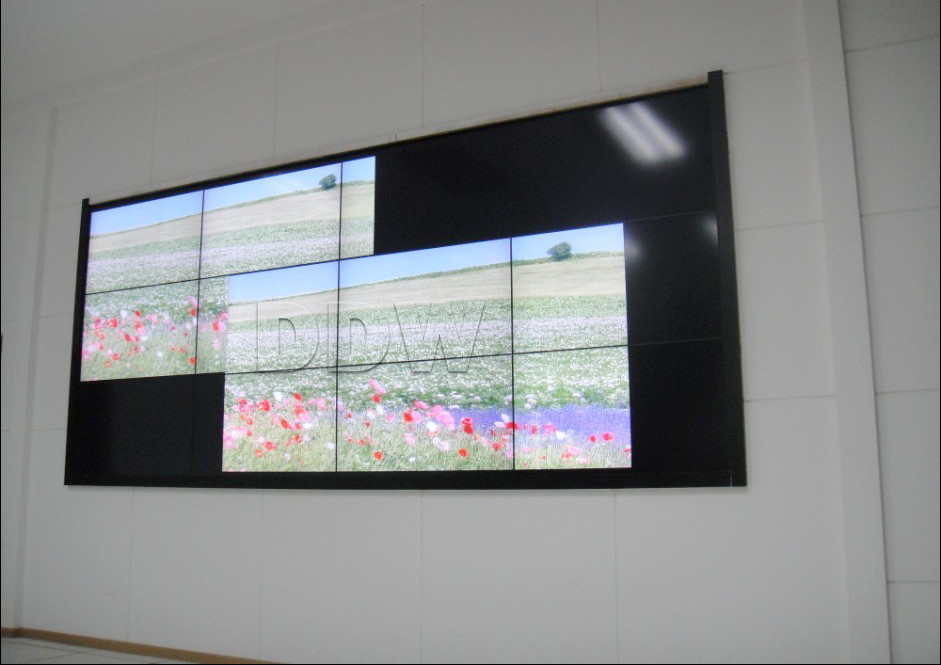 55 Inch LCD Video Wall Commercial Display 1080P 500 Nits Brightness 4000 / 1 Contrast for shopping mall DDW-LW550HN11