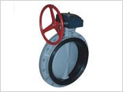 China Worm gear type butterfly valve wholesale