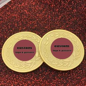 China Painted Custom Metal Coins Printing No Minimum Enamel Coins wholesale