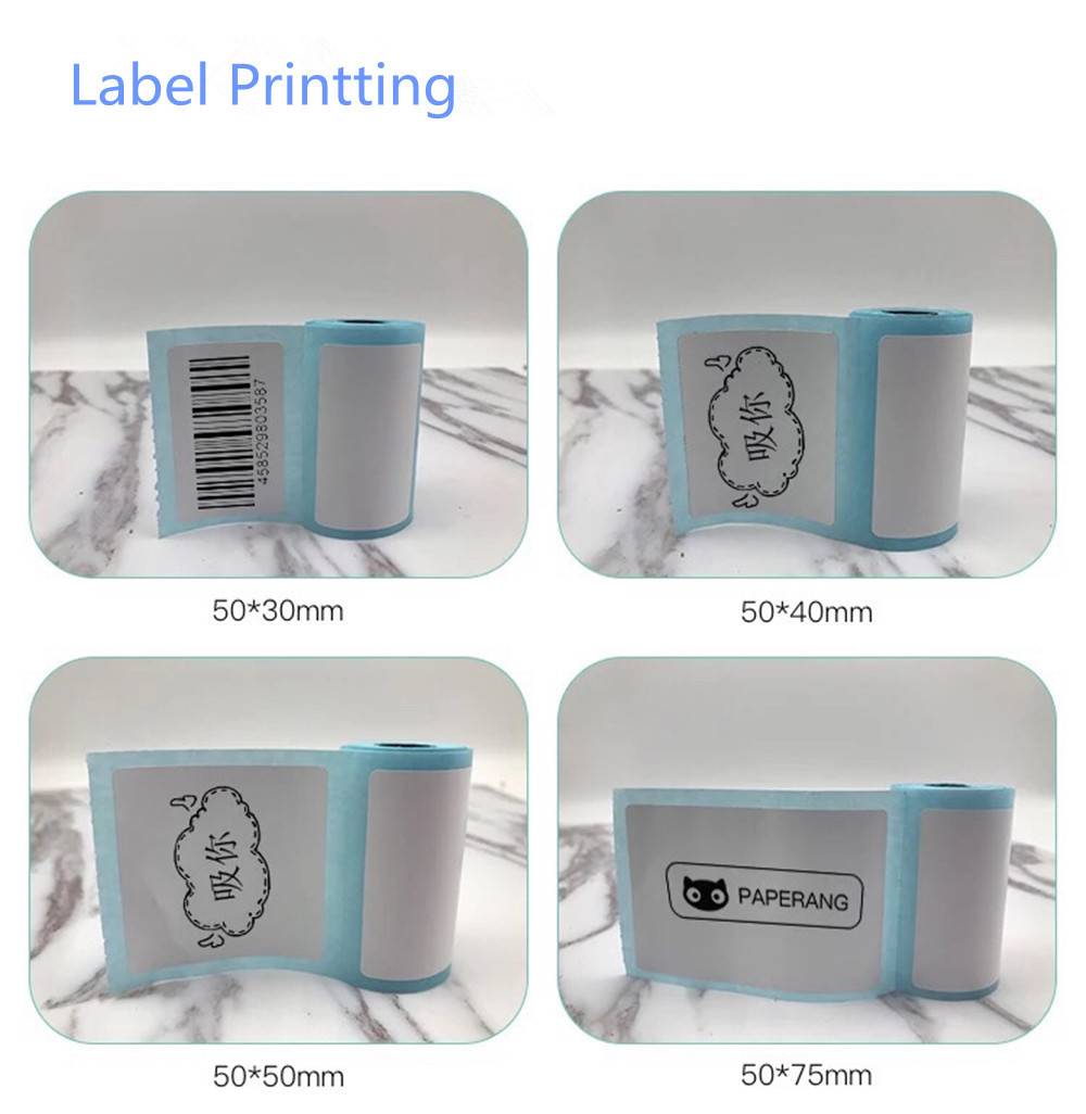New Style Wireless Photo Printer Easy Paper Structure Instant Label Sticker