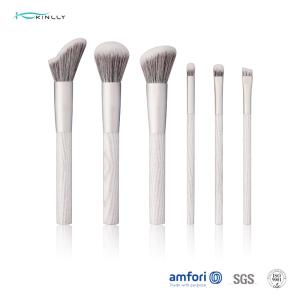 China 10pcs Angular Natural Hair Makeup Brush For Girls wholesale