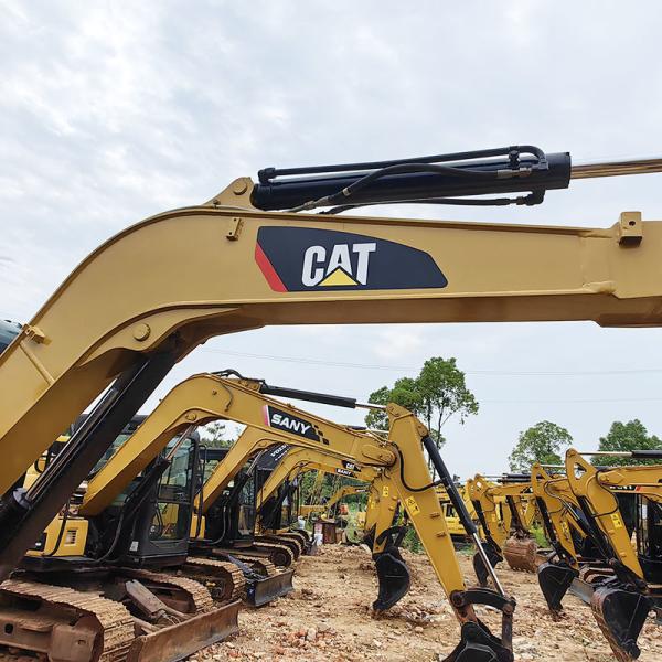 Used Caterpillar 306E Excavator CATC2.6 Turbo Engine 0.25m³ Bucket Capacity Original Version