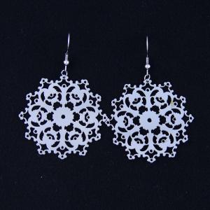 China Fashion High Quality Ladies Women Girls Stainless Steel Earrings LEF158 wholesale