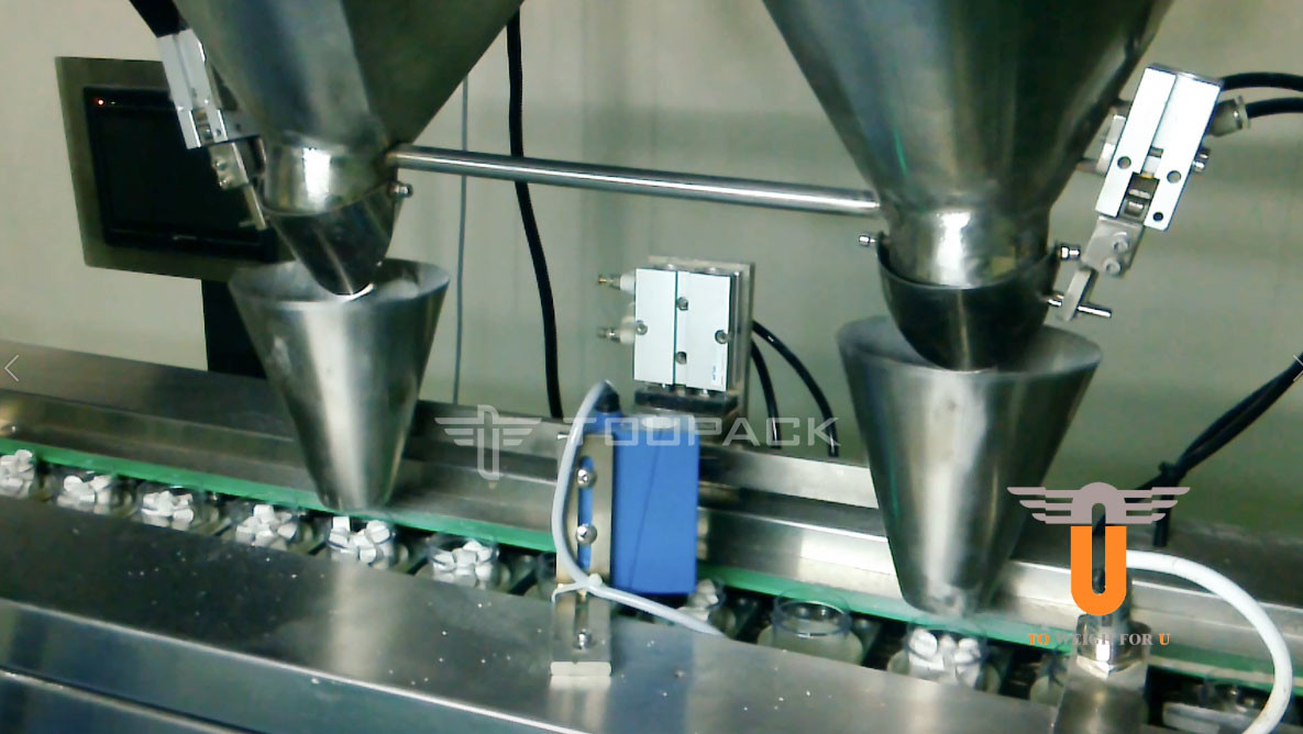Automatic Bottle Marshmallow Weighing Filling System Gummy Bear Counting Packing Machine
