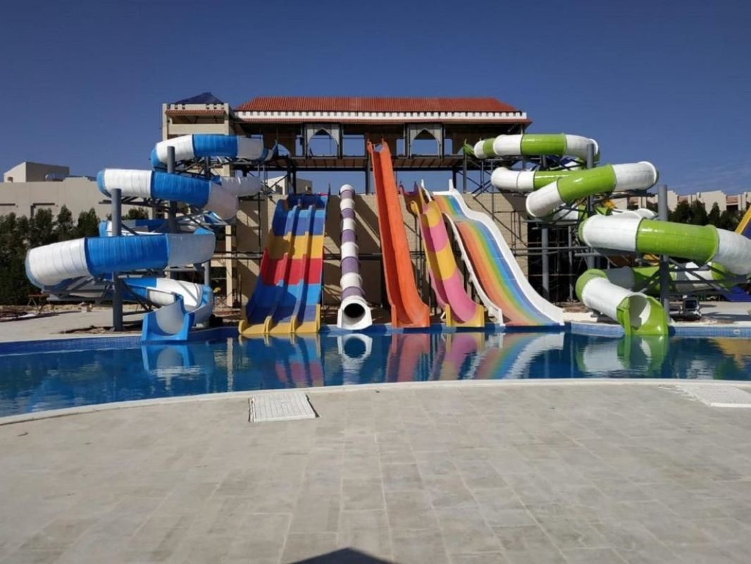 Water Entertainment Playground Children Swimming Pool Slide For Aqua Park