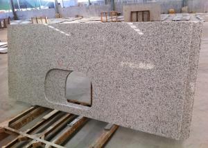 China White Granite Kitchen Countertops High Polish For Apartments , SGS / CE Listed wholesale