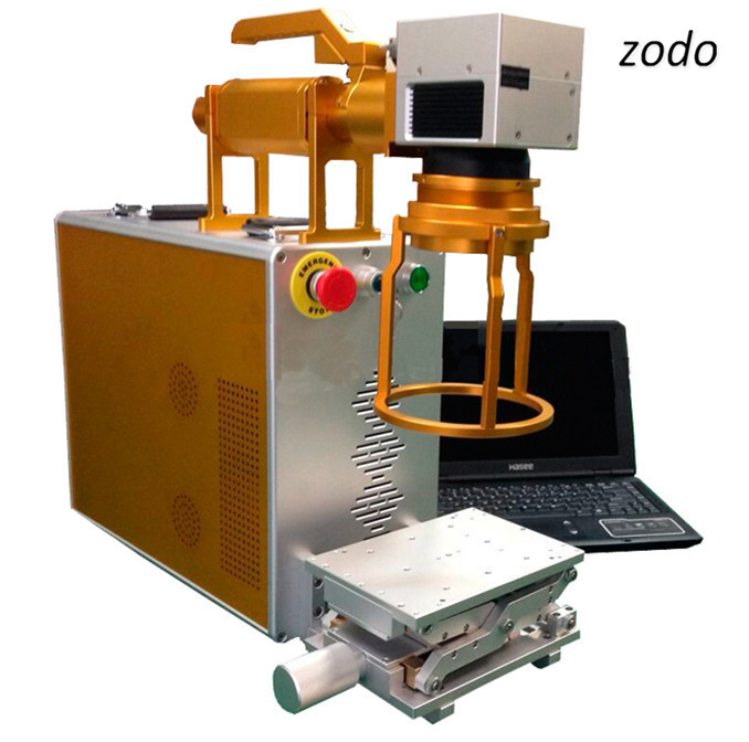 20W 30W Handheld portable fiber laser metal marking machine used for aluminum gold silver brass engraving