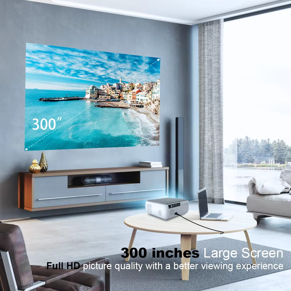 X2 1080P Home Theater Projector 700 ANSI Lumens Android Smart Home Projector