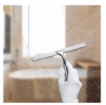 Chrom Shower Glass Cleaner Squeegee Mirror Wiper