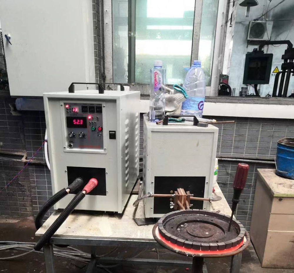 Diamond and Carbide Induction Brazing Machine 60A High Frequency Induction Heating Machine