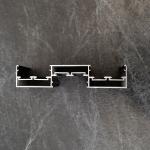 OEM ODM Aluminum Door Profiles Length 3m-6m Aluminum Cabinet Door Extrusion