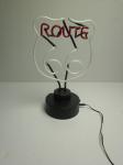 Route 66 Neon Light Desk Lamp Glass Tube Neon Sign 10x10