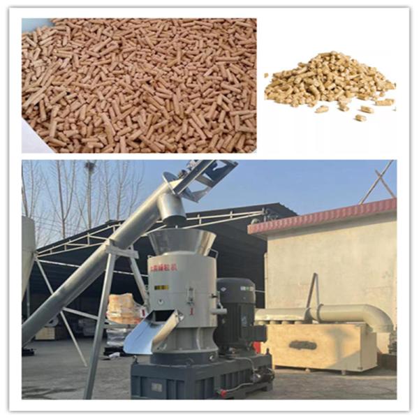 22-55KW Industrial Wood Pellet Mill Overload Protection Wood Pellet Making