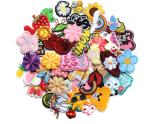 Embroidered Fabric Iron On Garment Patch Sew On Applique For Clothes Dress Jeans