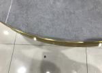 Round Stainless Steel 80cm Marble Top Living Room Tables