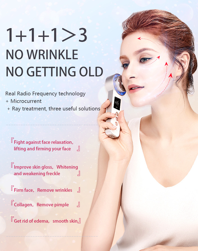 Collagen Regeneration 90Khz RF Facial Toning Device
