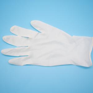 China White Disposable Medical Gloves Sterile Llatex Examination Gloves wholesale