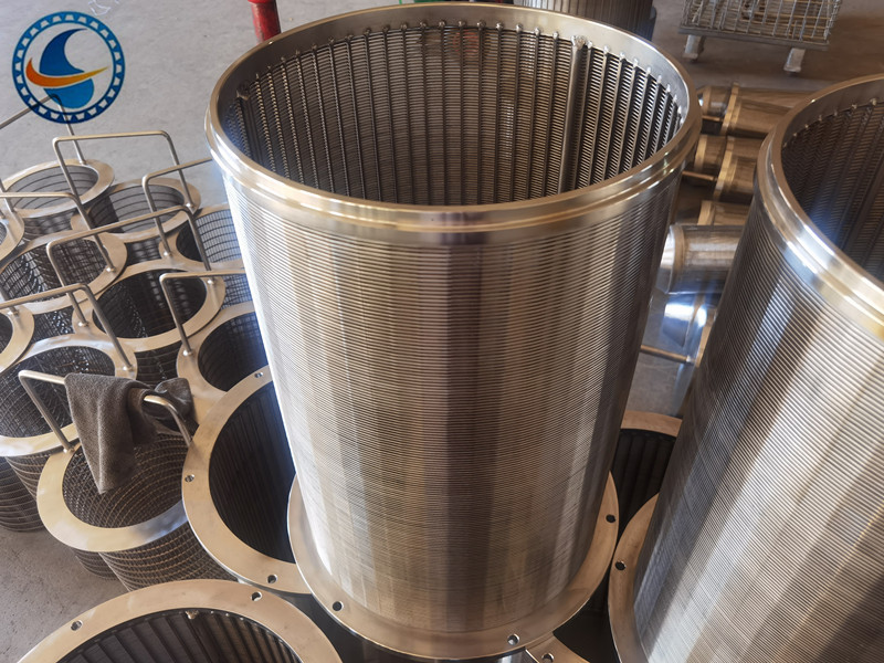 Full Welded Profile Wedge Wire Screen Pipe Stainless Steel