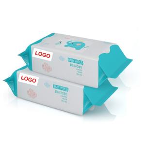 China Pure Water Wipes 100pcs Baby Hand Face And Mouth Baby Wet Wipes 45gsm Customised wholesale