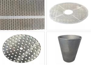 China 3.5mm Thickness Round hole different shape Perforated Steel Sheet wholesale
