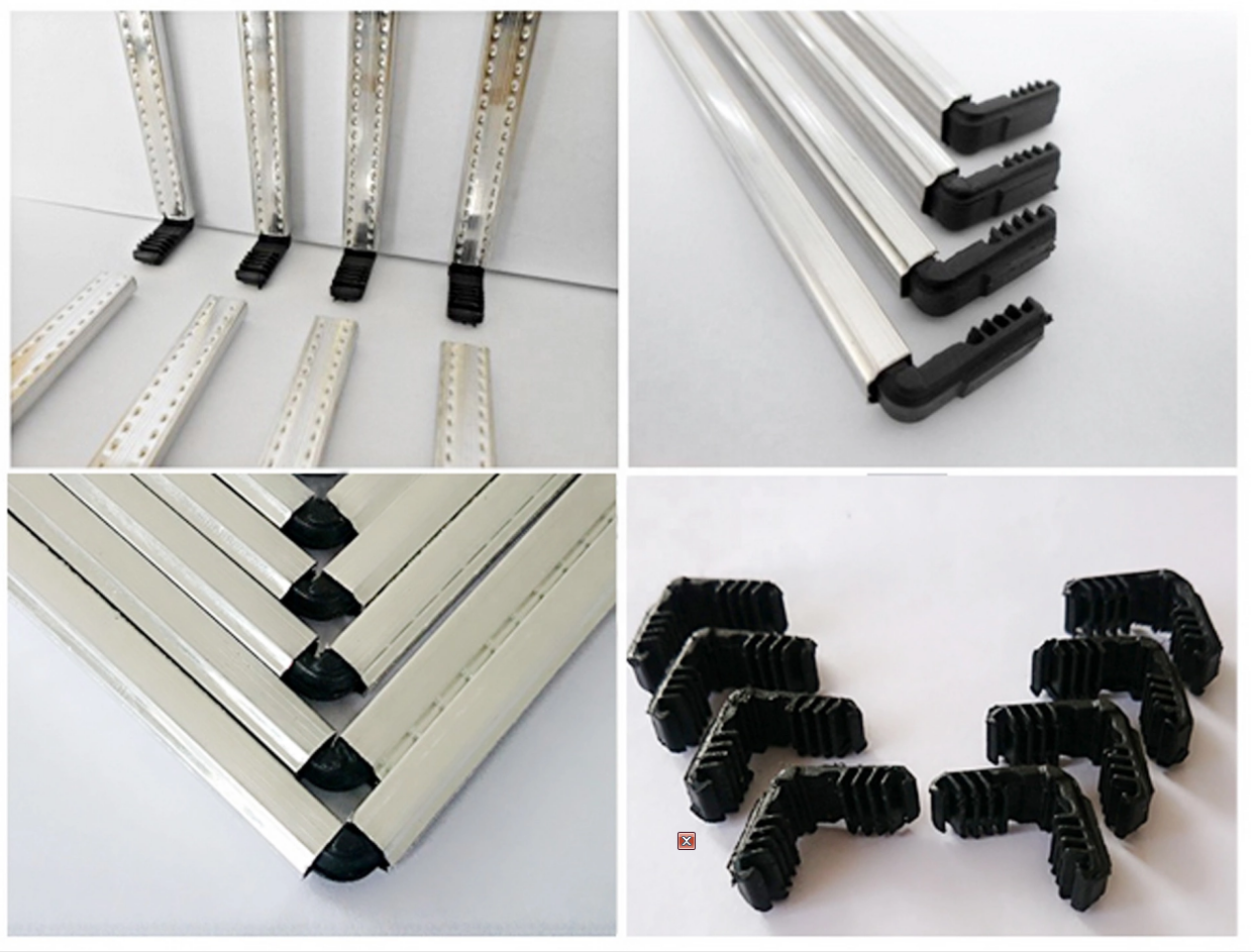 ABM Steel and plastic corner key for hollow glass aluminum spacer bar