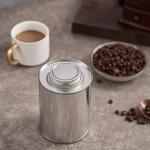 250Gram Coffee Tin Cans Rust Resistant Square Packaging Tin Can
