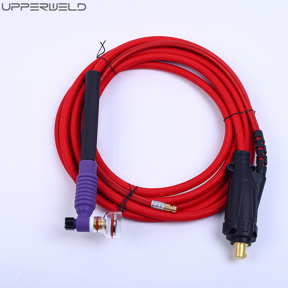100% Test Past Air-Cooled Tig Welding Torch Kit Adjustable Switches Gas Cooled WP-17