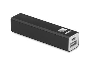 China Black 2200mAh Portable Battery Power Bank Aluminum Material 18 Months Warranty wholesale