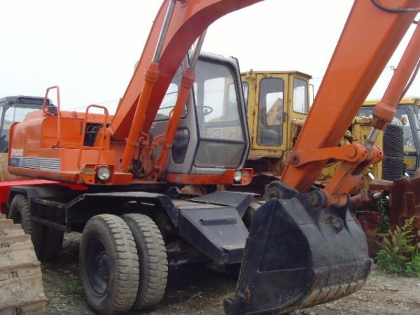 EX100WD USED HITACHI WHEEL EXCAVATOR FOR SALE ORIGINAL JAPAN USED HITACHI