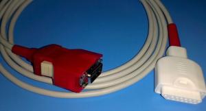 China Compatible  spo2 extension cable for Redical-7, 2.2m , 20pin wholesale