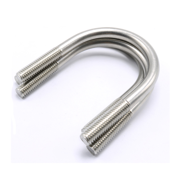 DIN 3570 SUS304 Stainless Steel U Bolts Polishing Surface