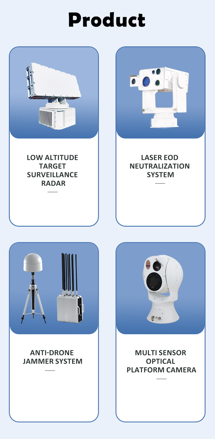 Acoustic Drone Detection Marine Surveillance Radar Compact full band