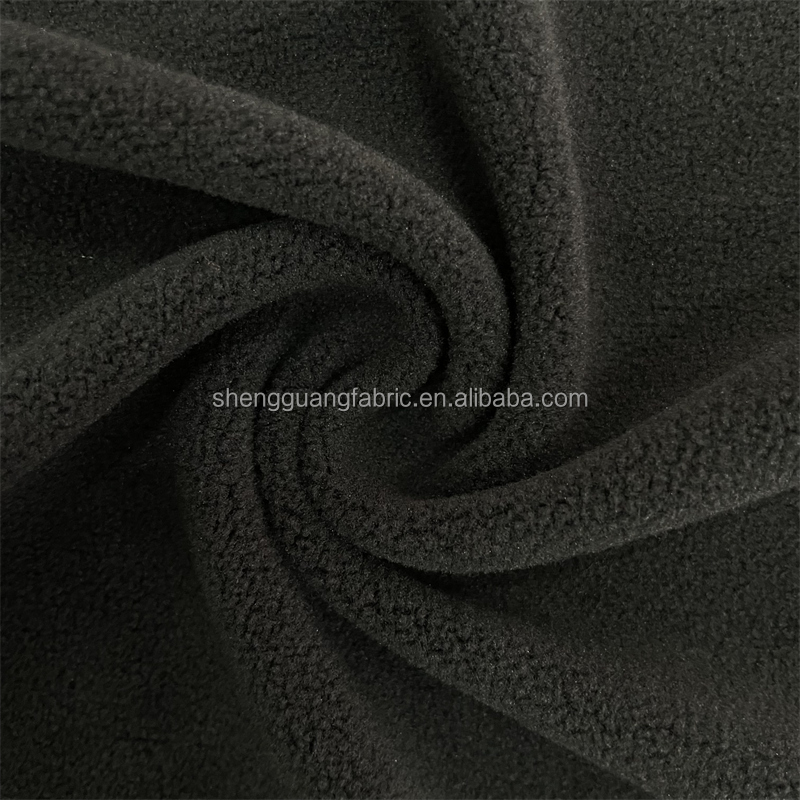 4 Way Stretch 100% Polyester Micro Polar Fleece Fabric for Clothing Home Sofa Water Proof