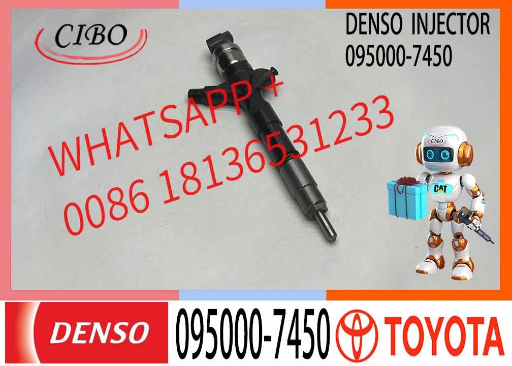 Diesel Fuel Injector Nozzle 095000-7440 095000-7450 For Toyota Hilux 1KD 2KD-FTV 0950007440 0950007450
