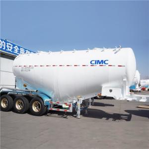 China Transport 12 Wheel Pneumatic 48CBM Bulk Cement Tanker Trailer wholesale