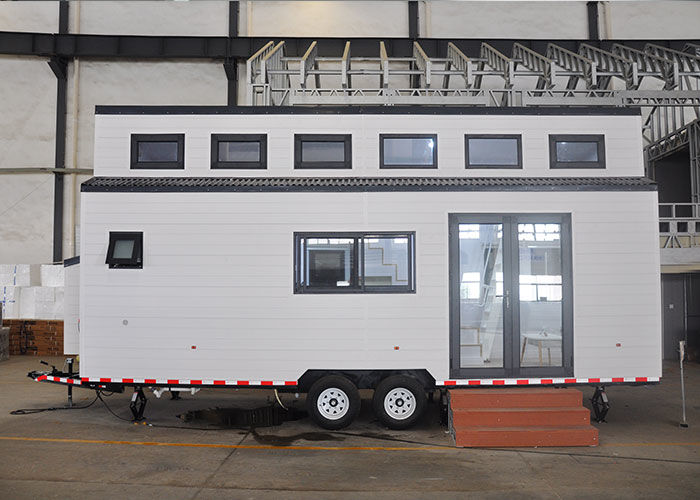 Luxury Prefabricated Tiny House On Wheels With Kitchen And Bathroom 2 Bedroom Space Pod