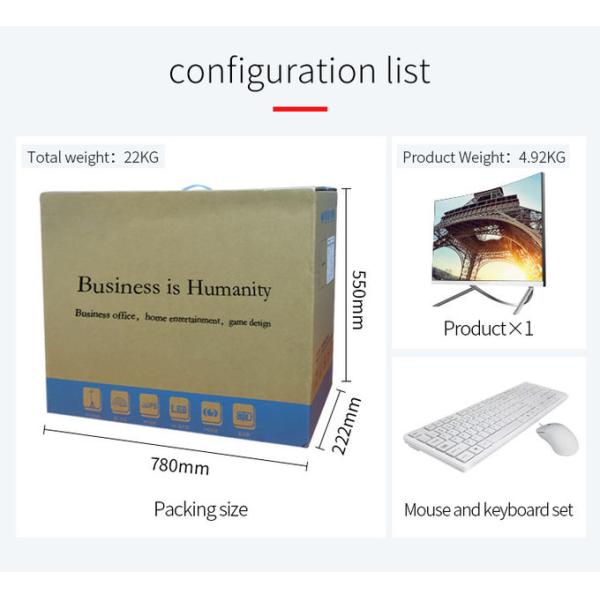 Bluetooth 4.2 HM81 I7 Desktop Computer Dual Frequency Wifi