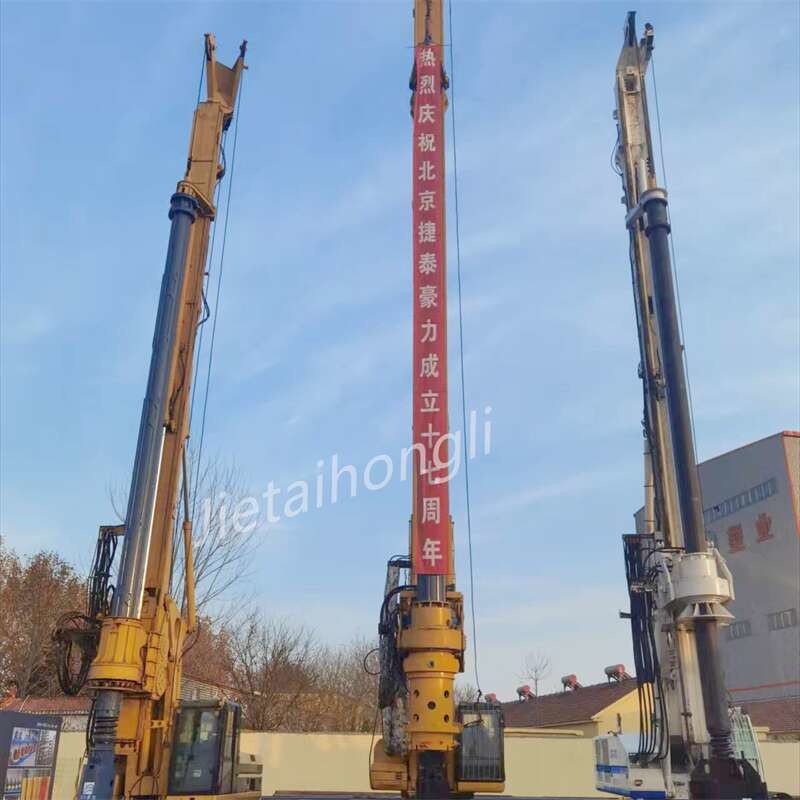 Combined Interlocking Kelly Bar OD580/4/16m For Rotary Piling Rig Bore Hole Hard Rock Layer